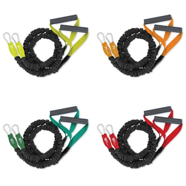 X-Over Arm and Shoulder Resistance Bands - 4 Pack